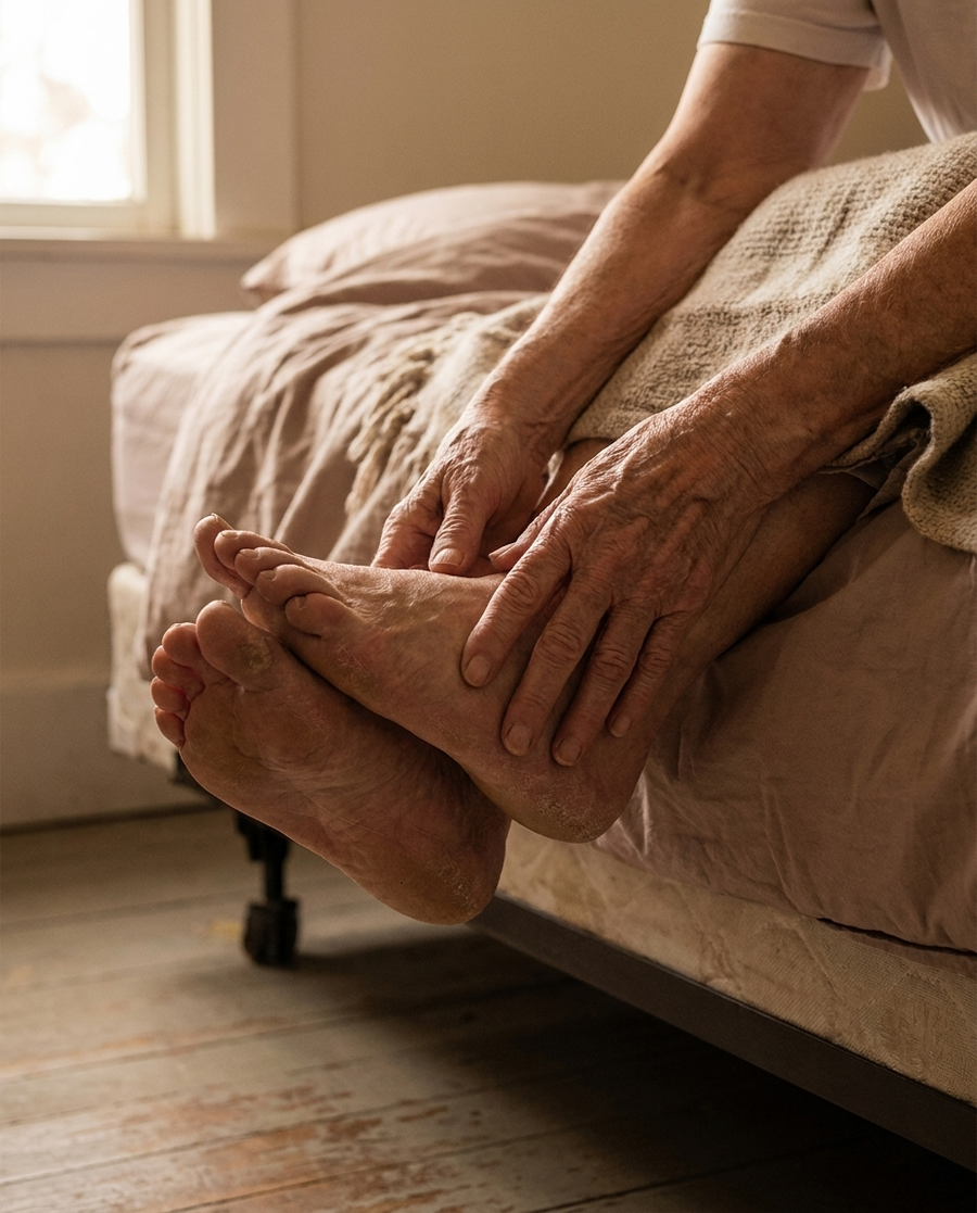 Neuropathie in Beinen und Füßen